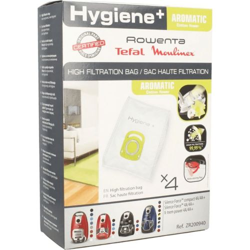 Pi ce d tach e ROWENTA SACS HYGIENE AROMATIC POUR PETIT ELECTRO