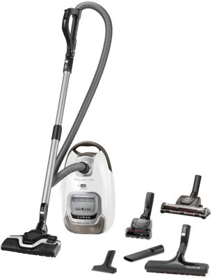 Rowenta Aspirateur sans sac, Silencieux 59 dB(A), Consommation énergétique  ultra-basse, Filtration haute efficacité, Rayon d'action 12 m, Fabriqué en  France, Silence Force Cyclonic Effitech RO7935EA : : Cuisine et  Maison