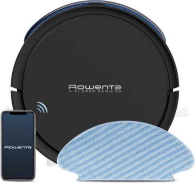 Robot Aspirateur Laveur ROWENTA RR7375WH