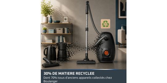 Aspirateur avec sac ROWENTA Silence Force 7 RO4934E0 - éco-conçu - 900W - 69 dB - filtre HEPA - fabriqué en France