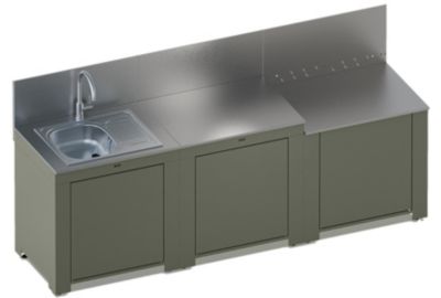 Cuisine extérieure ENO Cuisine CLASSIC 3 modules-Sauge