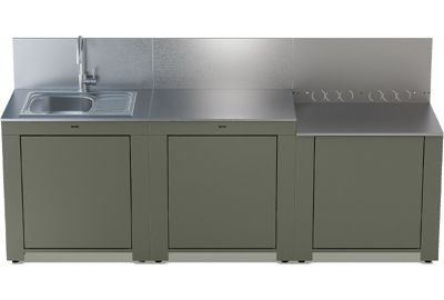 Cuisine extérieure ENO Cuisine CLASSIC 3 modules-Sauge
