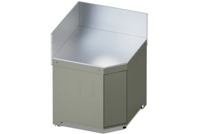 Meuble de cuisine extérieure ENO MODULO Angle-Sauge