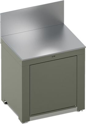 Meuble de cuisine extérieure ENO MODULO Plan de travail-Sauge