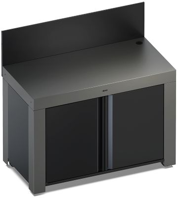 Meuble de cuisine extérieure ENO Meuble Felix Gris