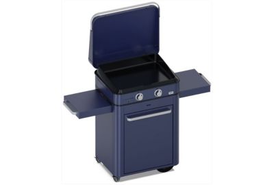 Plancha ENO Enosign 65 chariot + Plancha bleu navy