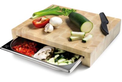 Planche à découper ENO billot avec bac gastronorme