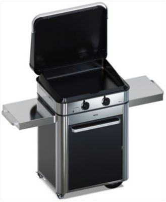 Plancha gaz ENO Combo Enosign 65 Inox et Noir