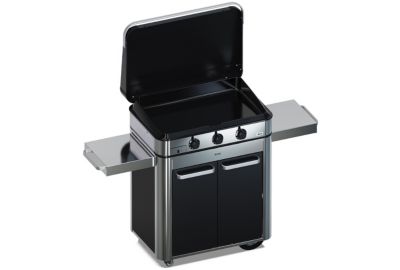 Plancha gaz ENO Combo Enosign 80 Inox et Noir