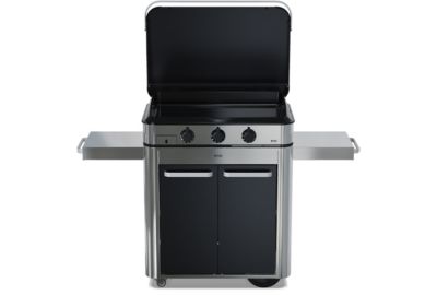 Plancha gaz ENO Combo Enosign 80 Inox et Noir