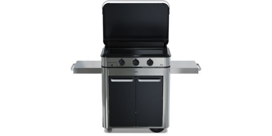 Plancha gaz ENO Combo Enosign 80 Inox et Noir