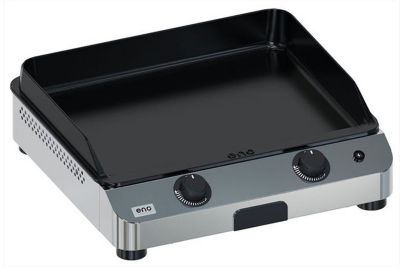 Plancha gaz 3 feux châssis inox Fusion 75 Eno