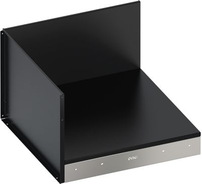 Plateau ENO Angle noir et inox