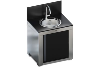 Evier ENO EVIER Noir et inox