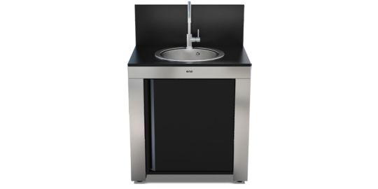 Evier ENO EVIER Noir et inox