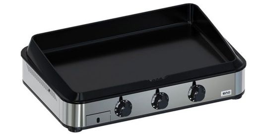 Plancha gaz ENO 80 cm Inox - 3 Bruleurs 570332010701