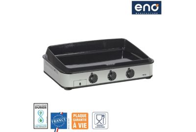 Plancha gaz ENO 80 cm Inox - 3 Bruleurs 570332010701