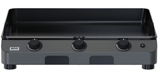 Plancha gaz ENO FUSION 75 Gris cargo