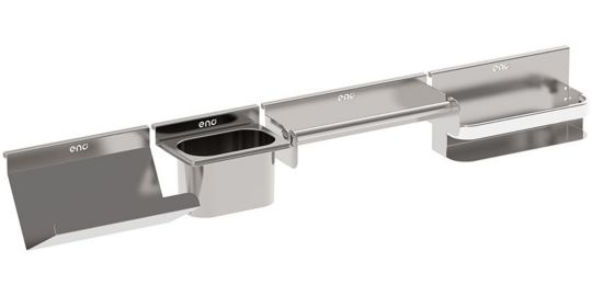 Cuisine extérieure ENO MODULO Kit crédence 4 accessoires