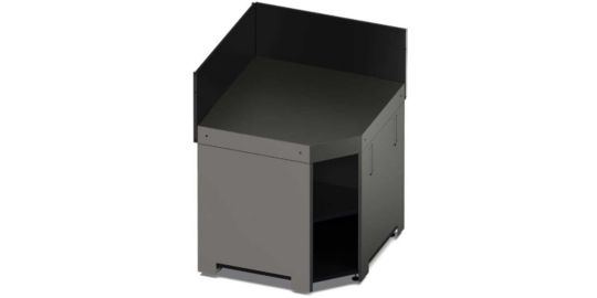 Chariot Plancha ENO Angle Gris cargo