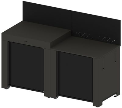 Meuble de cuisine extérieure ENO ESSENTIAL 2 Modules Grir Cargo PMOD702M