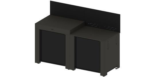 Meuble de cuisine extérieure ENO ESSENTIAL 2 Modules Grir Cargo PMOD702M