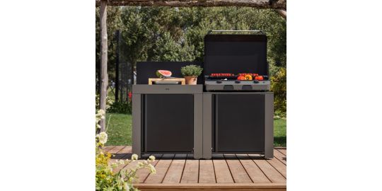 Meuble de cuisine extérieure ENO ESSENTIAL 2 Modules Grir Cargo PMOD702M