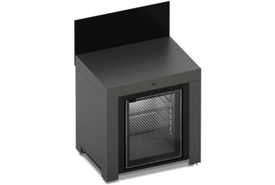 Meuble de cuisine extérieure ENO MODULO Frigo 75l gris cargo