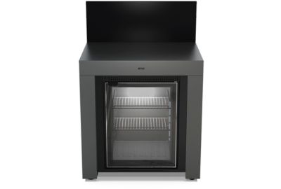 Meuble de cuisine extérieure ENO MODULO Frigo 75l gris cargo
