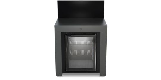 Meuble de cuisine extérieure ENO MODULO Frigo 75l gris cargo