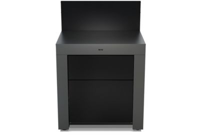 Meuble ENO MODULO Plan Travail 2 Tiroirs Gris Cargo