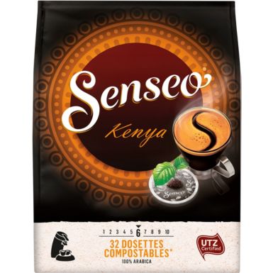Dosette Café Souple SENSEO Cafe Selection Kenya X32