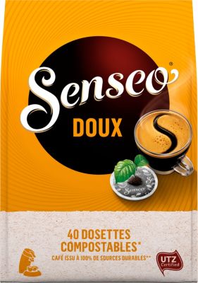 Café dosette corsé, Senseo MAXI FORMAT (x 60)  La Belle Vie : Courses en  Ligne - Livraison à Domicile