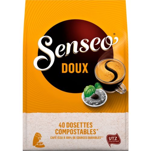 Dosettes souples café doux du Pérou x24