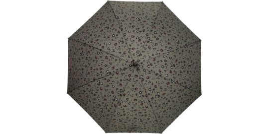 Parapluie ISOTONER 5 sections acier Ultra Slim Leopard