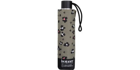 Parapluie ISOTONER 3 sections acier Leopard