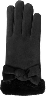 Gants ISOTONER Universel écran tactile Fourrure noir
