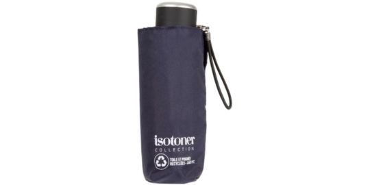 Parapluie ISOTONER 5 sections acier Ultra Slim Marine