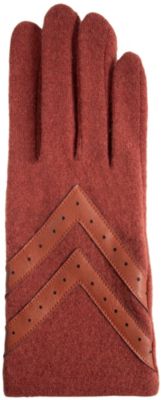 Gants ISOTONER Universel écran tactile Laine rouge