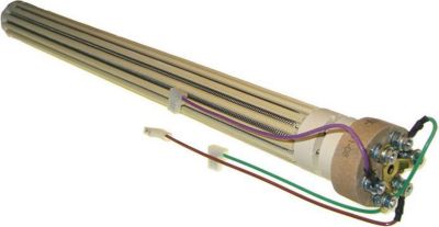 Résistance ARISTON STEATITE 2400W TRI  Diam. 38  Lg. 480  C