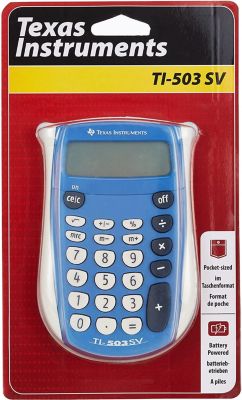 Calculatrice standard TEXAS INSTRUMENTS Texas Instruments TI 503 SV