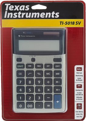 Calculatrice standard TEXAS INSTRUMENTS Texas Instruments TI 5018 SV