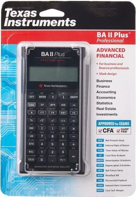 Calculatrice standard TEXAS INSTRUMENTS Texas Instruments BA II Plus Professiona