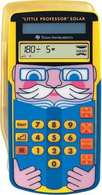 Calculatrice standard TEXAS INSTRUMENTS Texas Instruments Little Professor solar