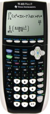 Calculatrice graphique TEXAS INSTRUMENTS TI-83 PLUS.FR 2013 Reconditionné Calculatrice graphique TEXAS INSTRUMENTS TI-83 PLUS.FR 2013 Reconditionné