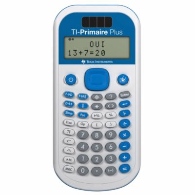 Calculatrice scientifique TEXAS INSTRUMENTS TI Primaire+