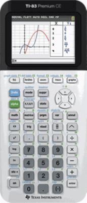Calculatrice graphique TEXAS INSTRUMENTS TI-83 Premium CE PYTHON