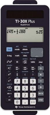 Calculatrice standard TEXAS INSTRUMENTS Texas Instruments TI 30X PLUS MathPrint
