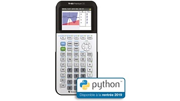 Calculatrice scientifique TEXAS INSTRUMENTS TI-83 Premium CE PYTHON