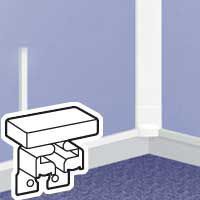 LEGRAND Embout   moulure  32x20